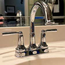 Before-During-and-after-Lav-Faucet-Repair 1